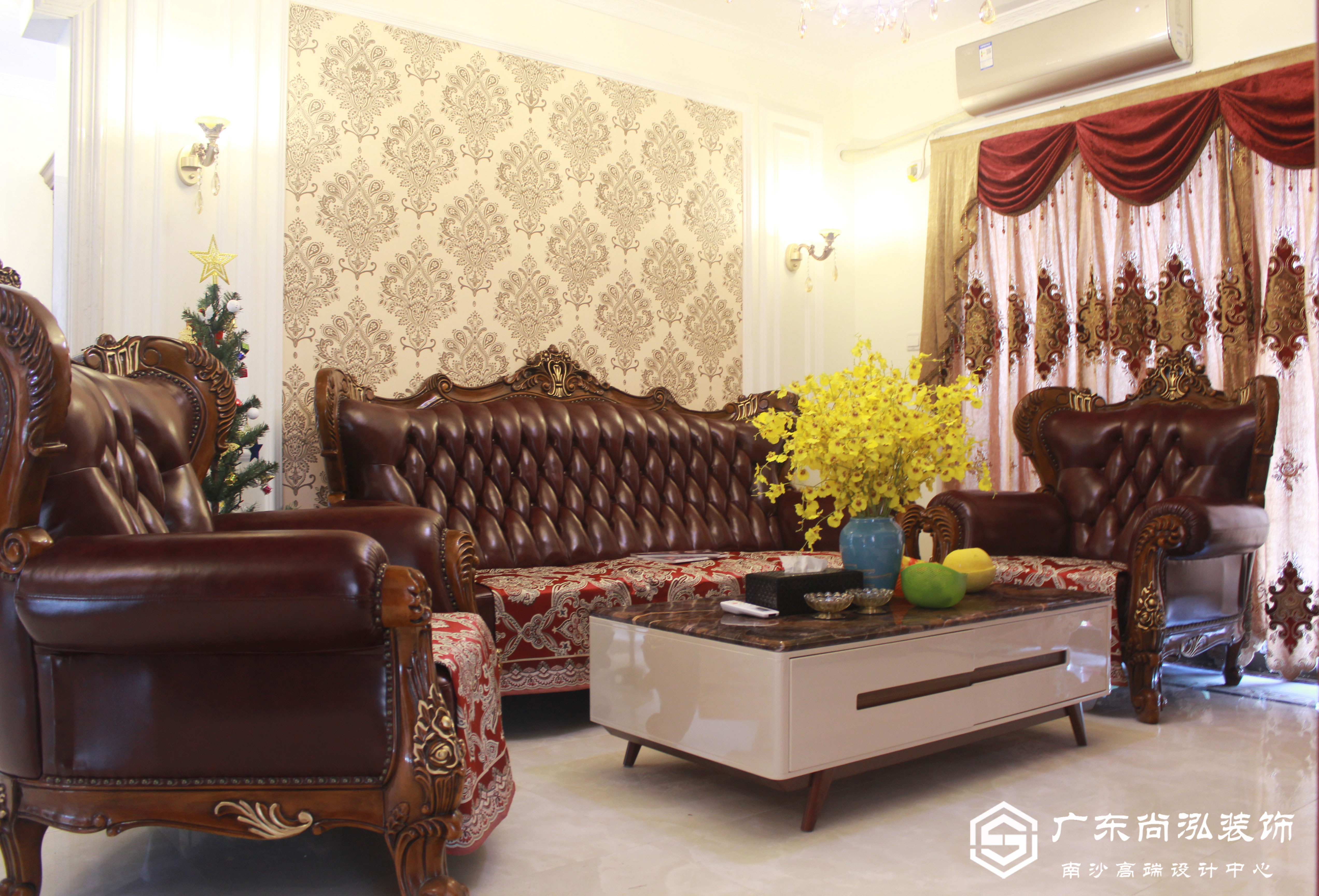 【实景】南沙湾·东苑G2-05户型 115㎡美式风格